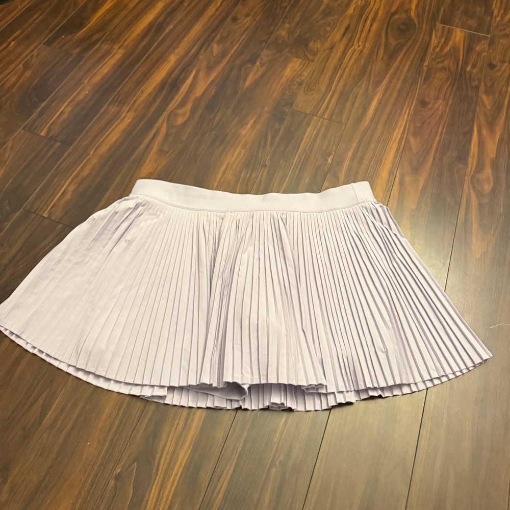 Lilac Ether Varsity Skirt